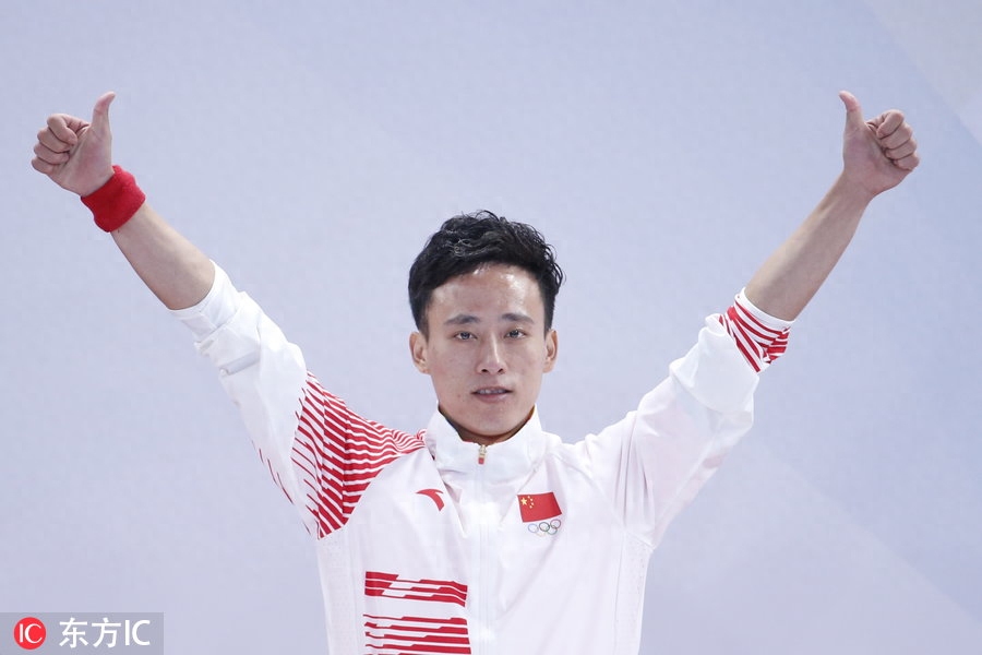 敬军礼含热泪，亚运赛场这些夺金庆祝瞬间，你是否也感同身受？